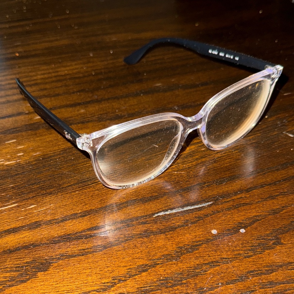Clear and Black Frame Glasses